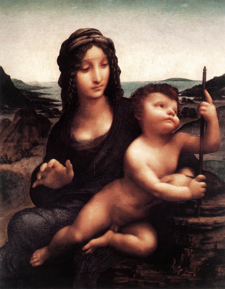 LEONARDO da Vinci Leda (detail) ghk